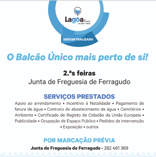Balcão Único da Câmara Municipal de Lagoa